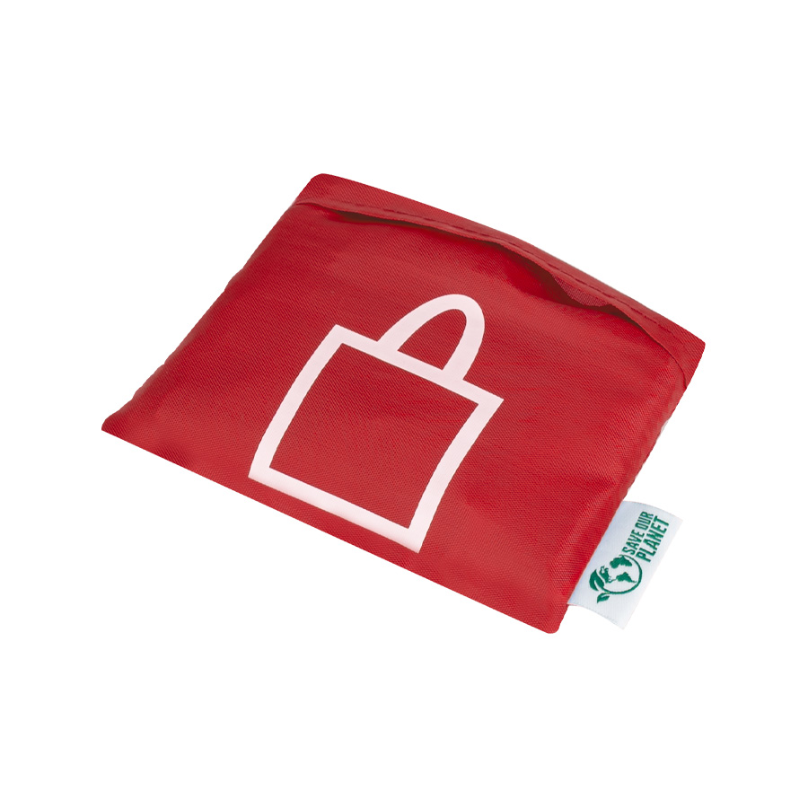 Bolsa de compras compactable en tela RPET