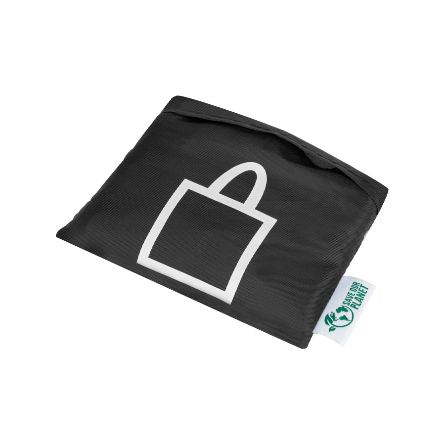 Bolsa de compras compactable en tela RPET