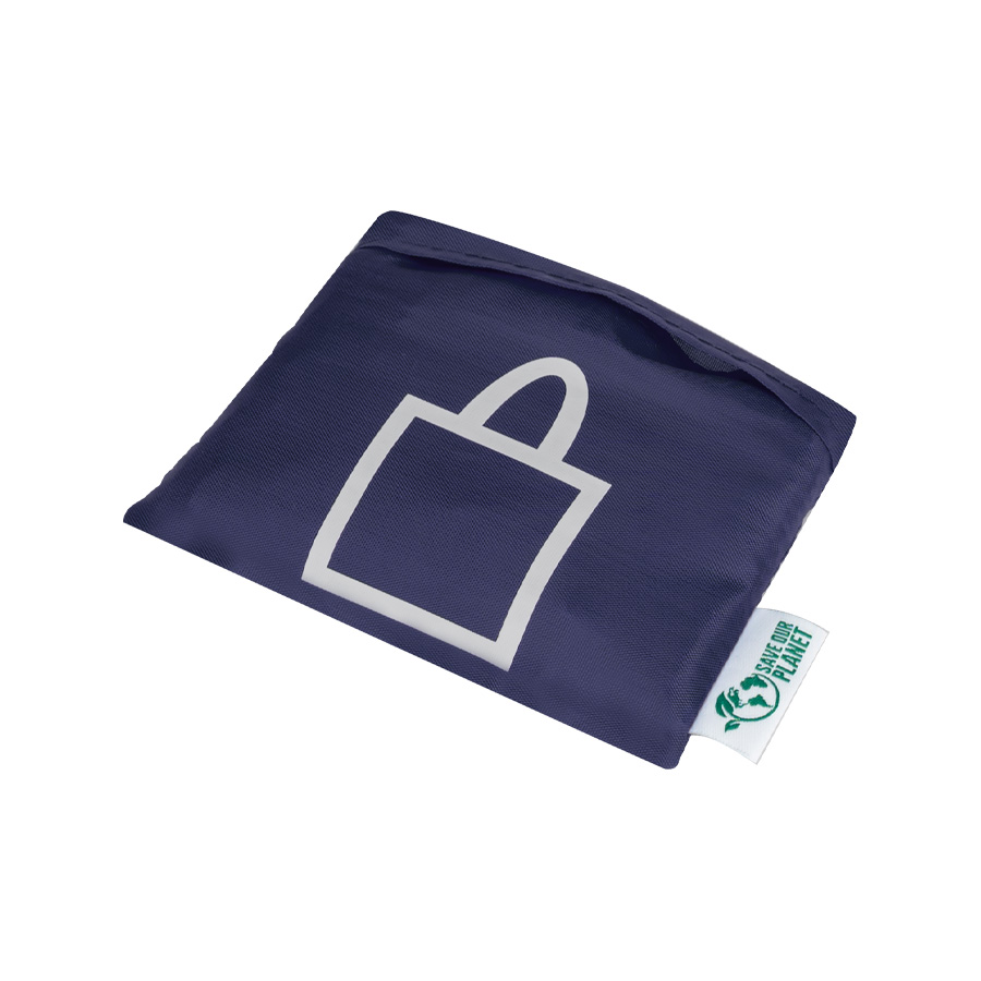 Bolsa de compras compactable en tela RPET